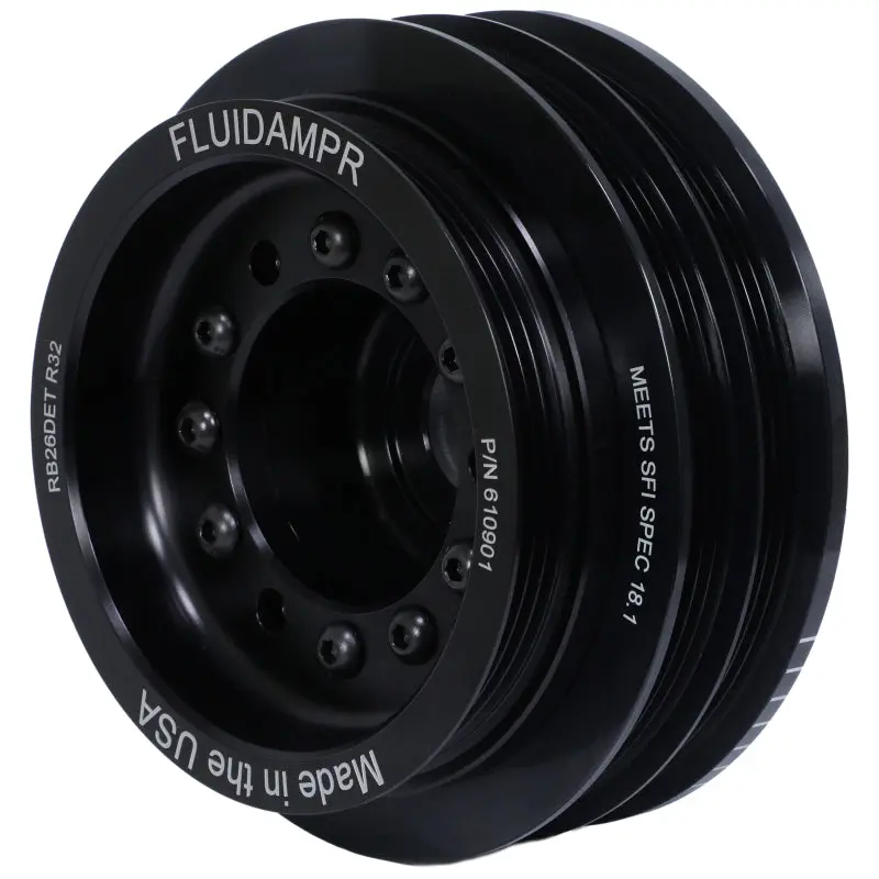 Fluidampr Nissan Rb26det Phase-1 Bnr32 Gt-R Steel Internally Balanced Damper 1