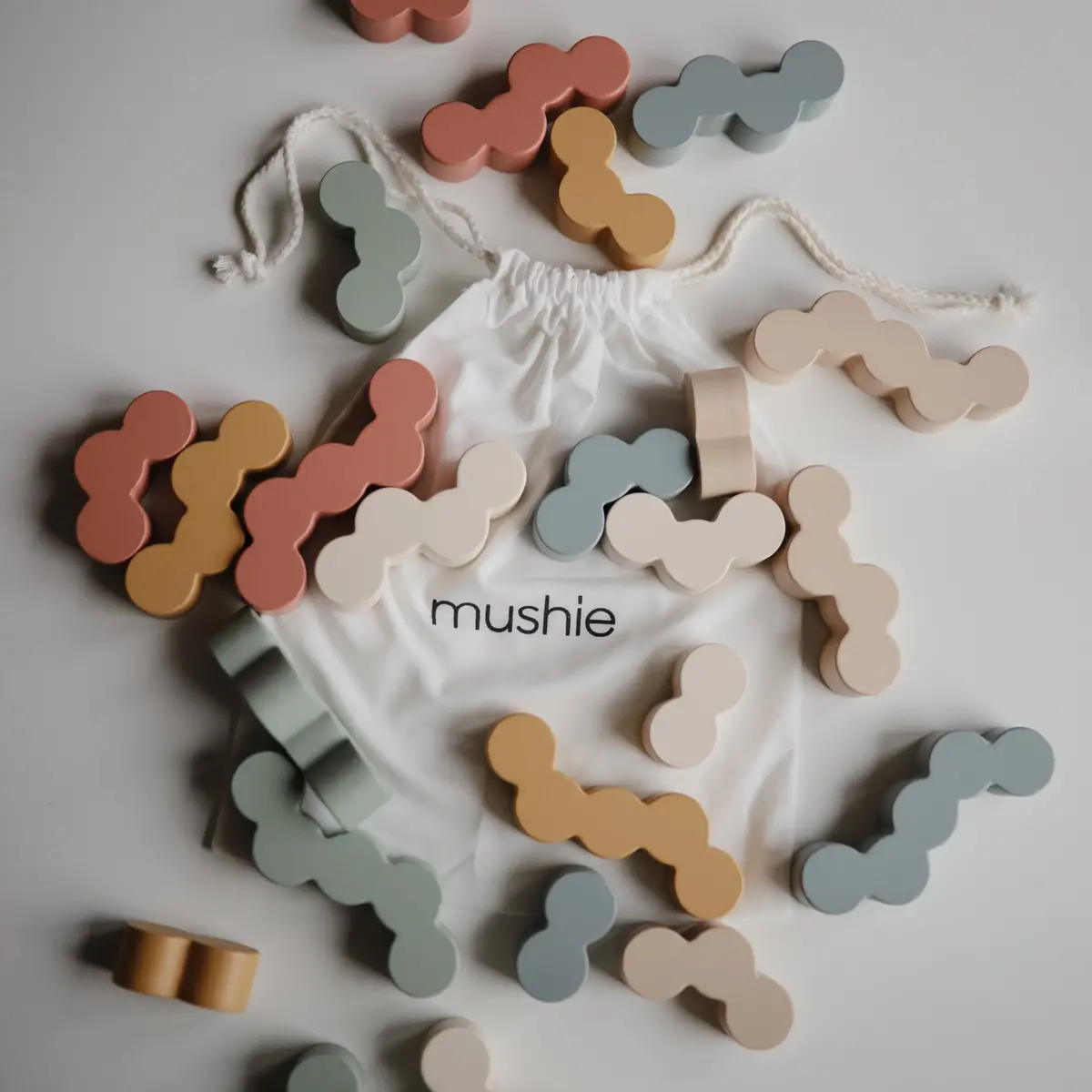 Mushie Wooden Balance Blocks 1