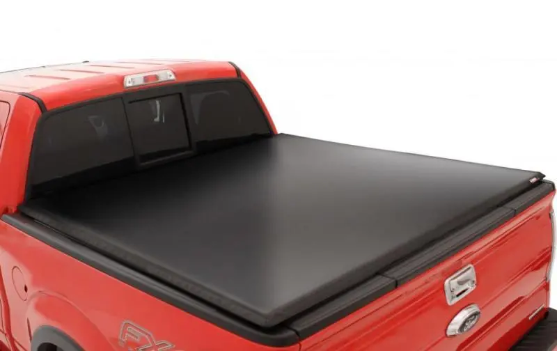 Lund Genesis Tri-Fold Tonneau Cover For 2015–2018 Ford F-150 (6.5' Bed) – Matte Black 1