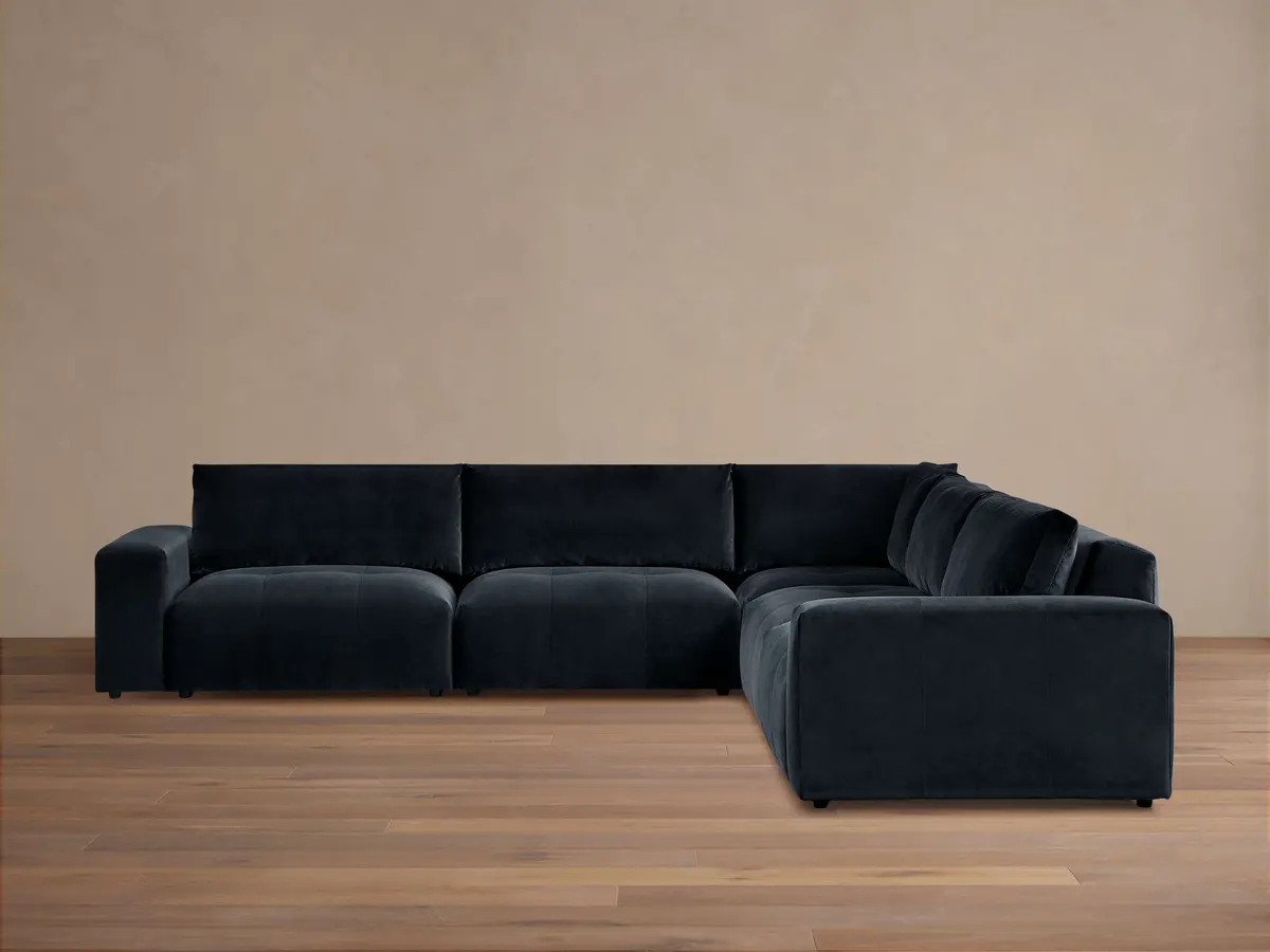 Keegan Five-Piece Corner Sectional 1