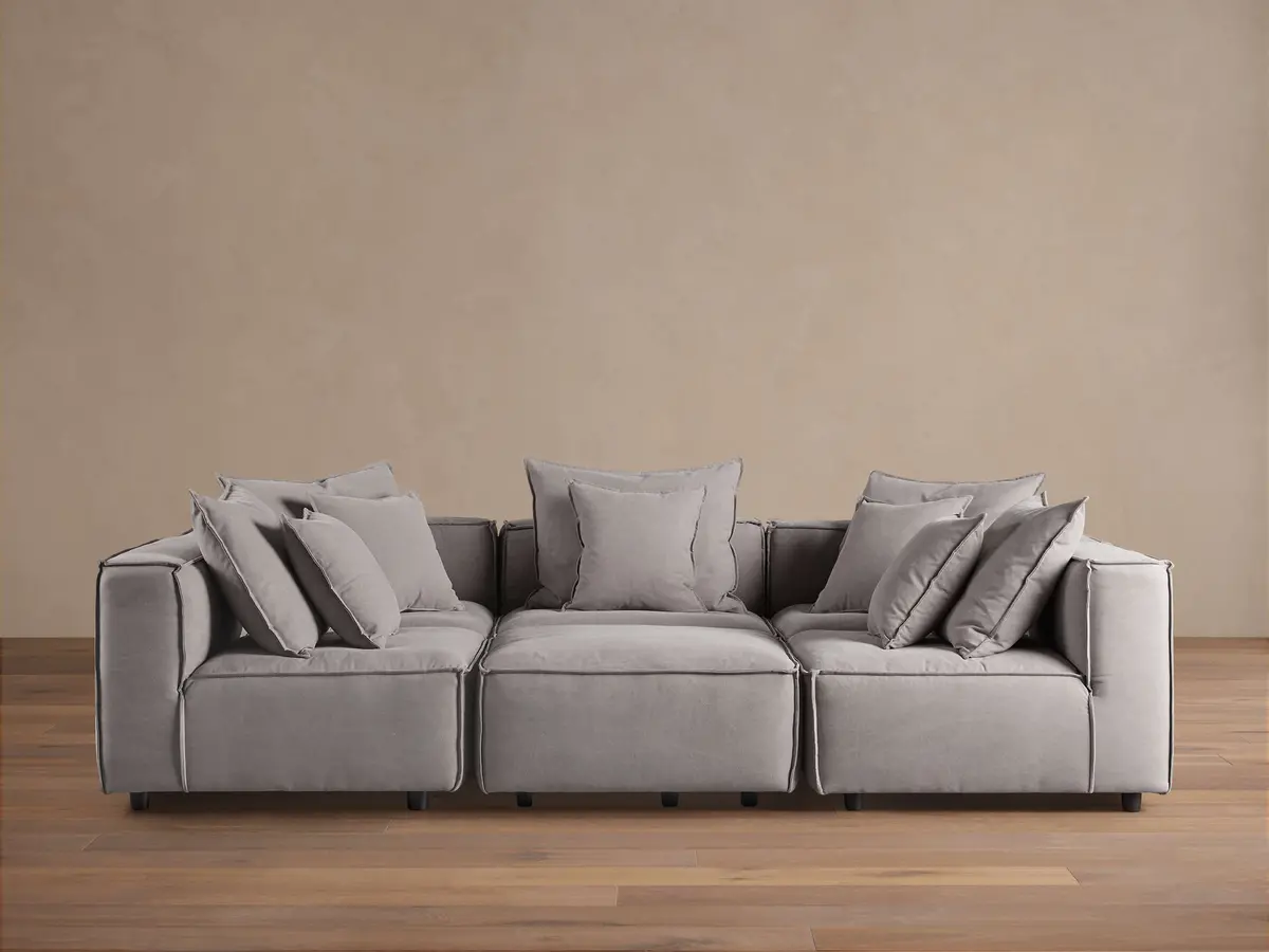 Coburn Six-Piece Pit Sectional 1