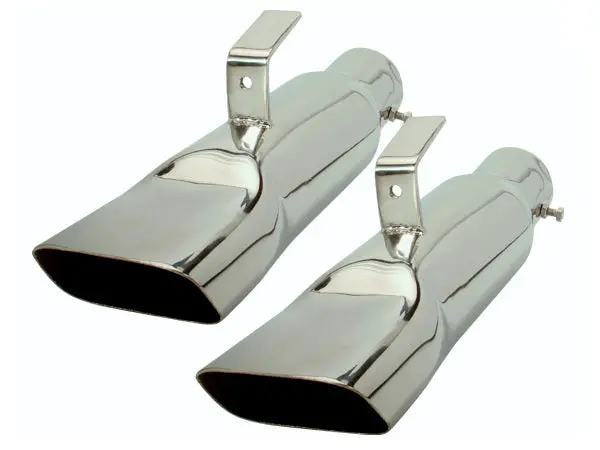 104-S25 Mopar 1968-70 Dodge Charger 2-1/2Inch Stainless Steel Exhaust Tips 1
