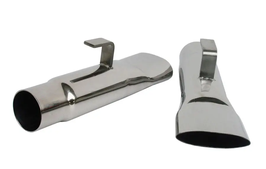 105-S3 Mopar 1968-70 Plymouth Roadrunner, Gtx 3Inch Stainless Steel Exhaust Tips 1