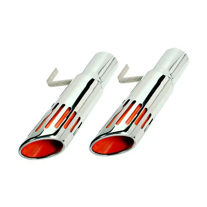 108-S3 Mopar 1971-74 B-Body 3Inch Long Style Slotted Exhaust Tips 2