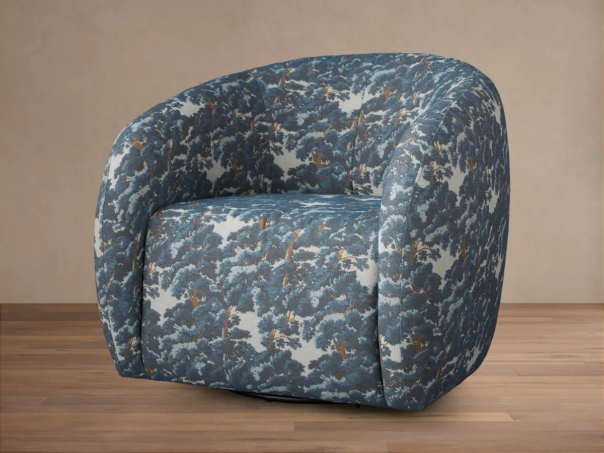 Fresno Swivel Chair In Oaks Pacific 1