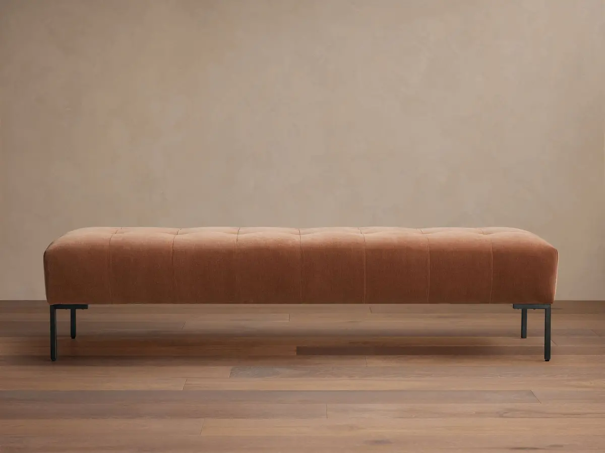 Tilton Tufted Bench 1