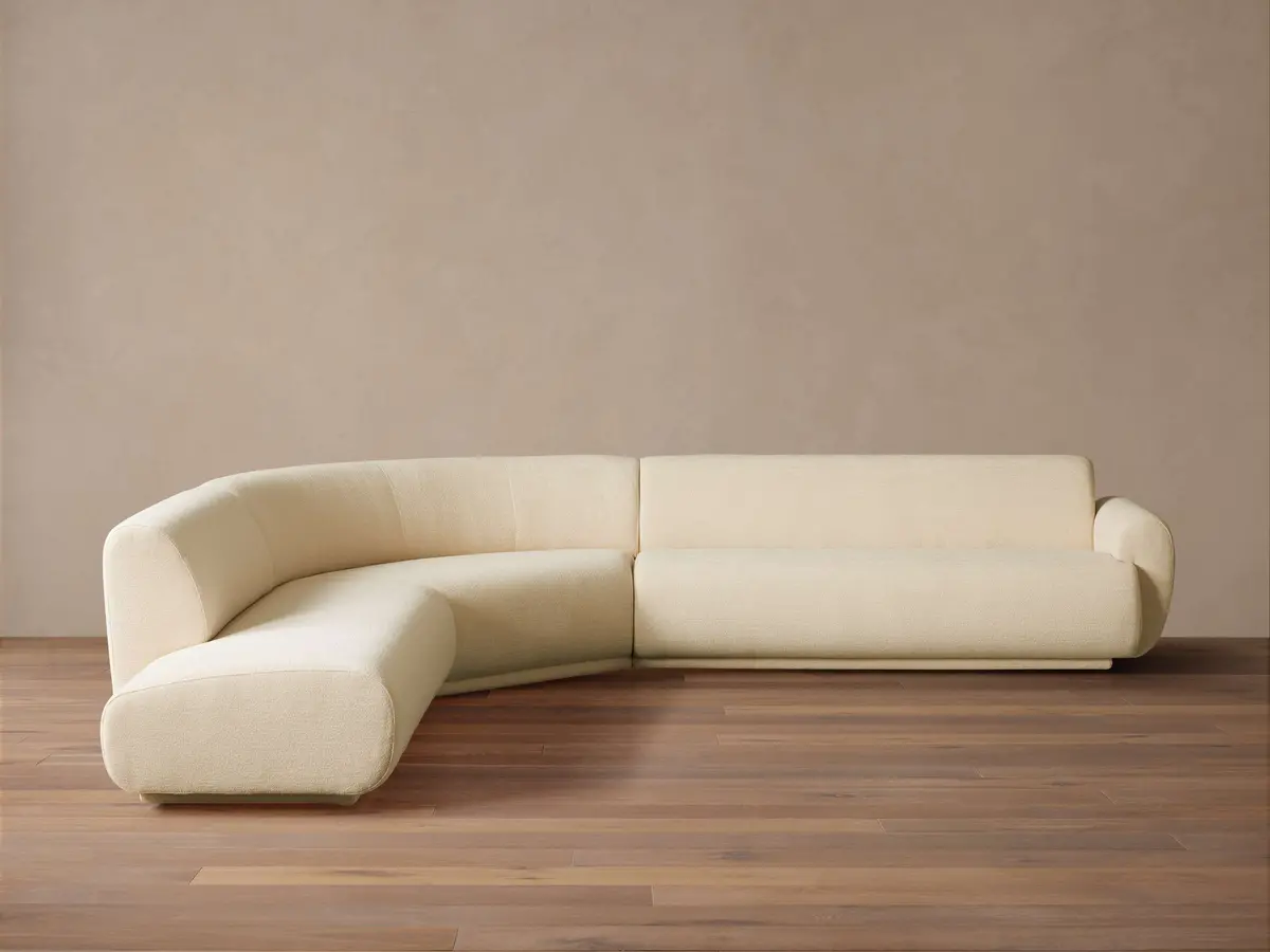 Gianni Three-Piece Bumper Sectional 1