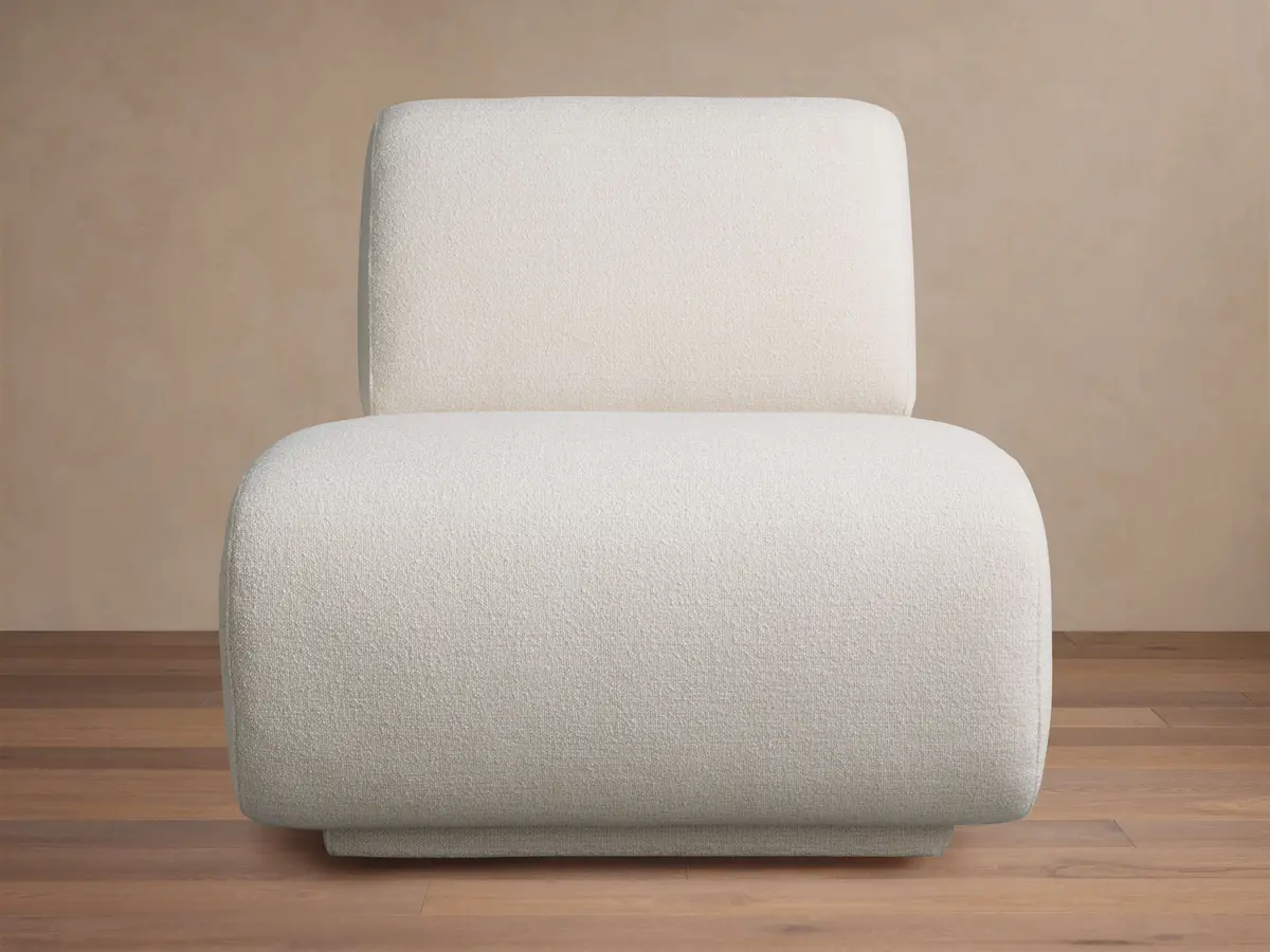 Gianni Armless Swivel Chair 1