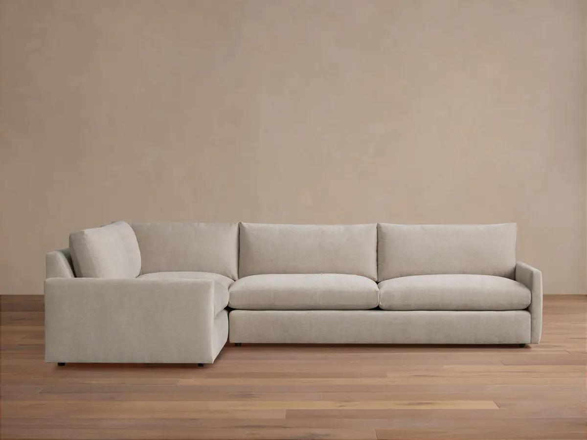 Kipton Slim Arm Two-Piece Sectional 1