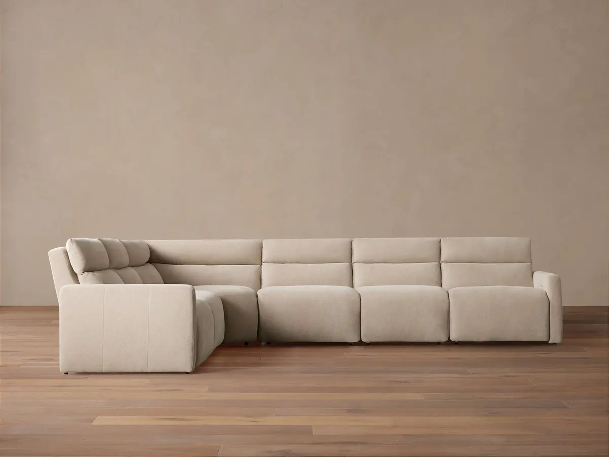 Rowland Tailored Six-Piece Motion Sectional 1
