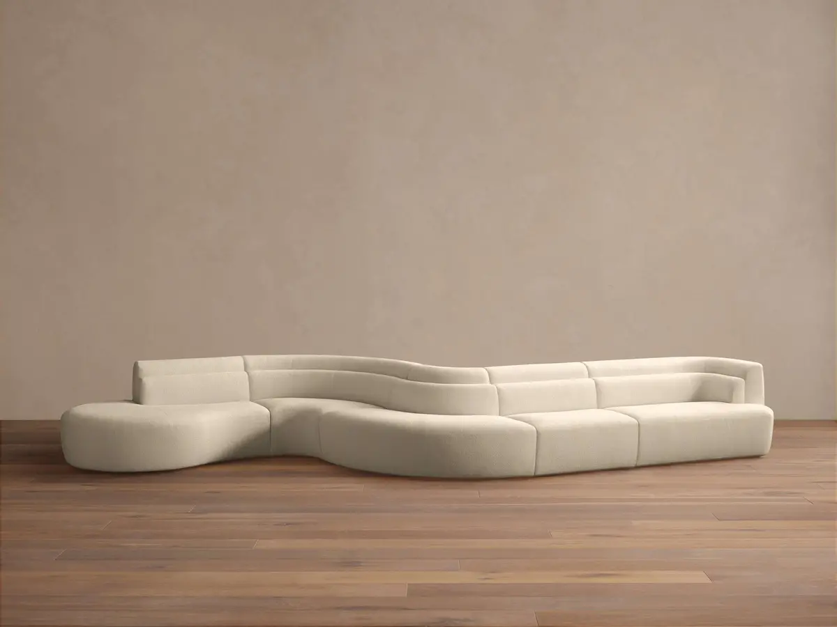 Lovina Five-Piece Sectional 1