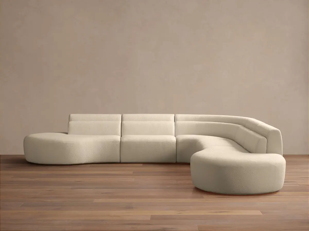 Lovina Five-Piece Corner Sectional 1