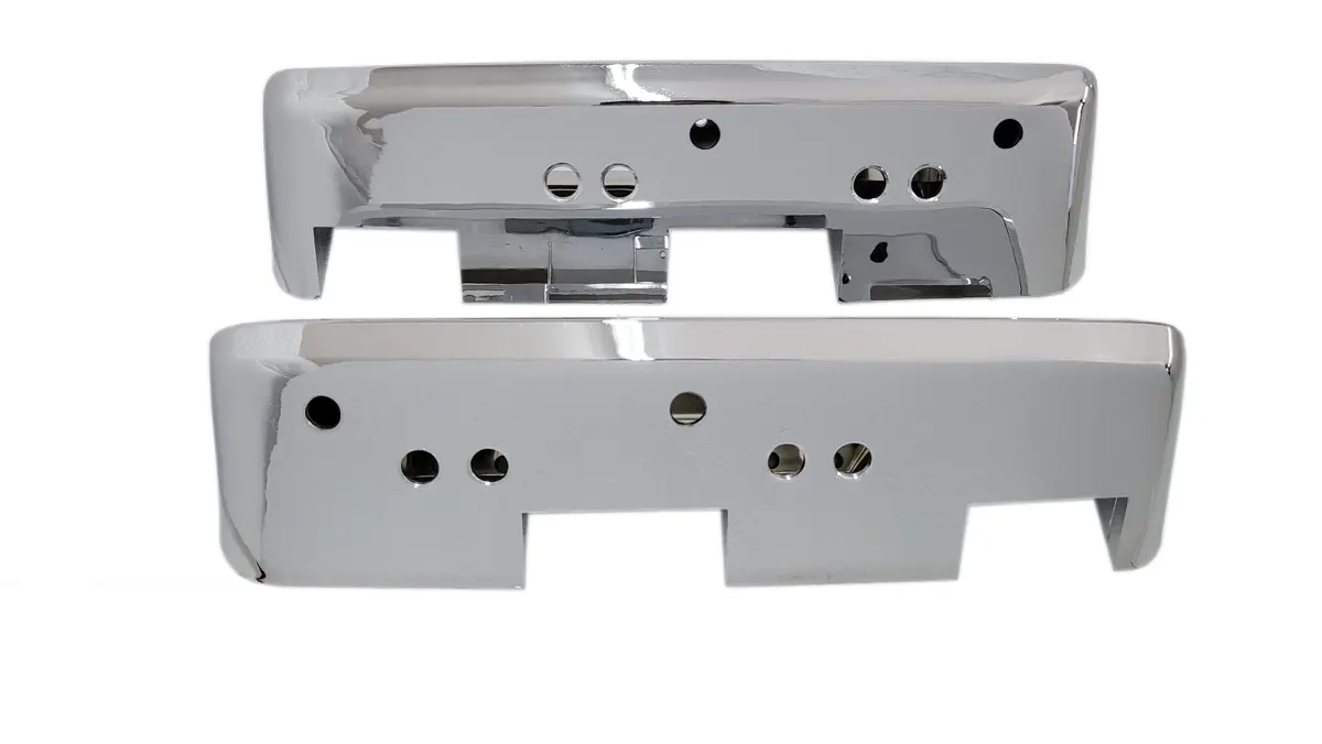 111-65 Mopar 1964-65 B-Body Front Chrome Armrest Base 1