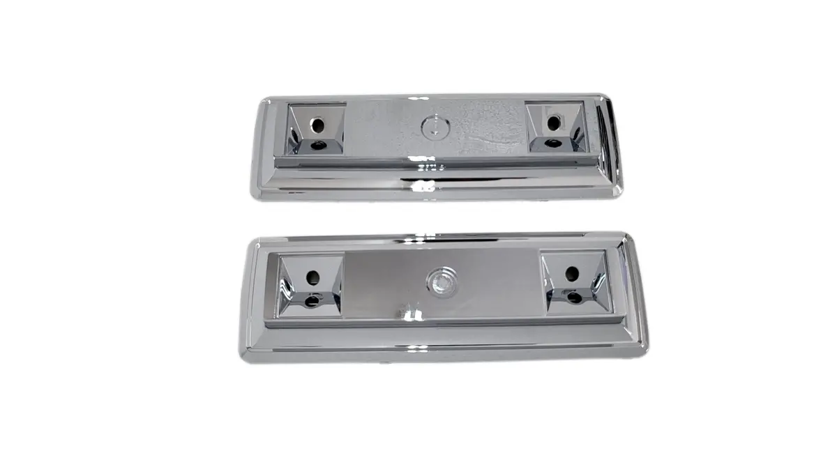 113 Mopar B-Body 9" Chrome Rear Armrest Base 1