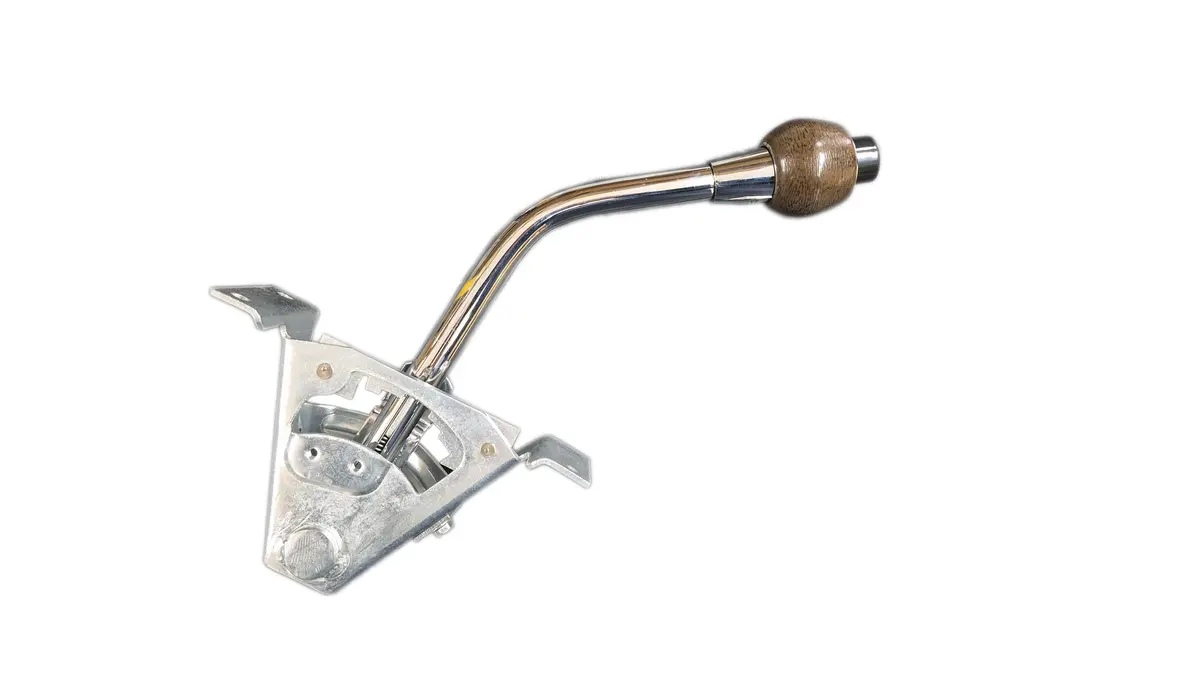 114-70Kit Mopar 1967-71 A-Body - 1966-70 B-Body Woodgrain Knob Console Shifter Kit 1