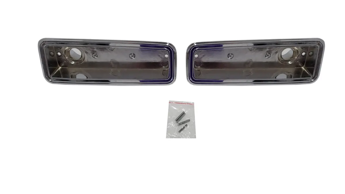 1214-70Co Mopar 1970 Dodge Coronet Rear Side Marker Bezel 1