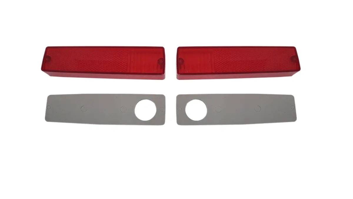 1214-70L Mopar 1970 Dodge Coronet And Charger Rear Side Marker Lenses 1