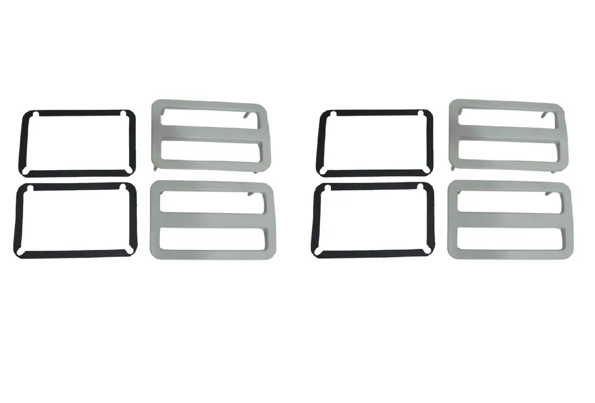 1215-71Bset Mopar 1971 Dodge Side Marker Bezel Set 1