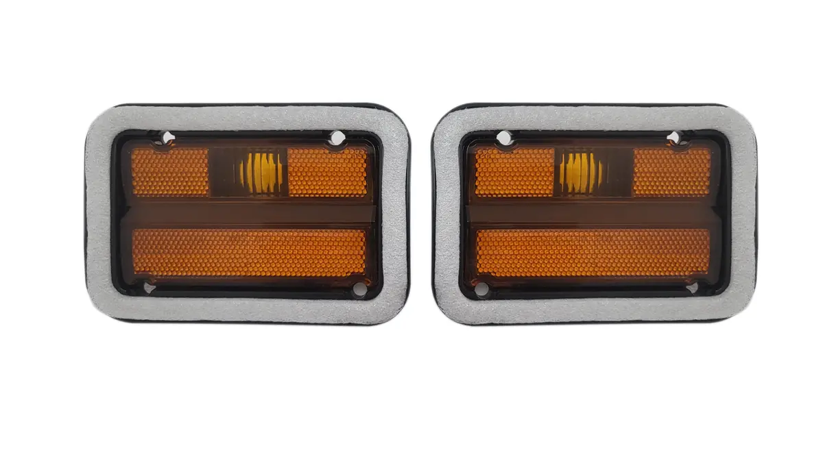 1215-71L Mopar 1971 Dodge Front Side Marker Lenses 1