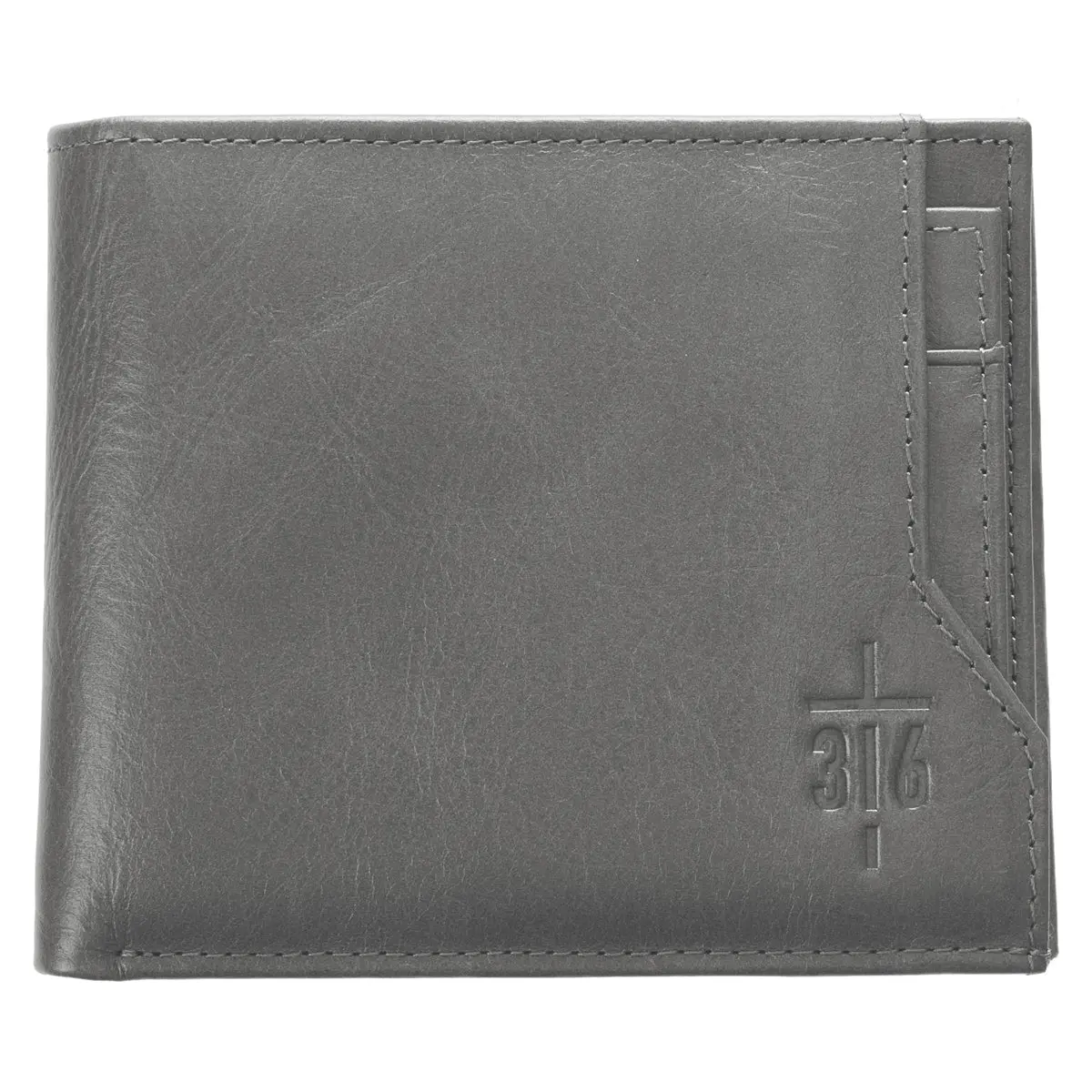John 3:16 Cross (Genuine Leather Wallet) 1