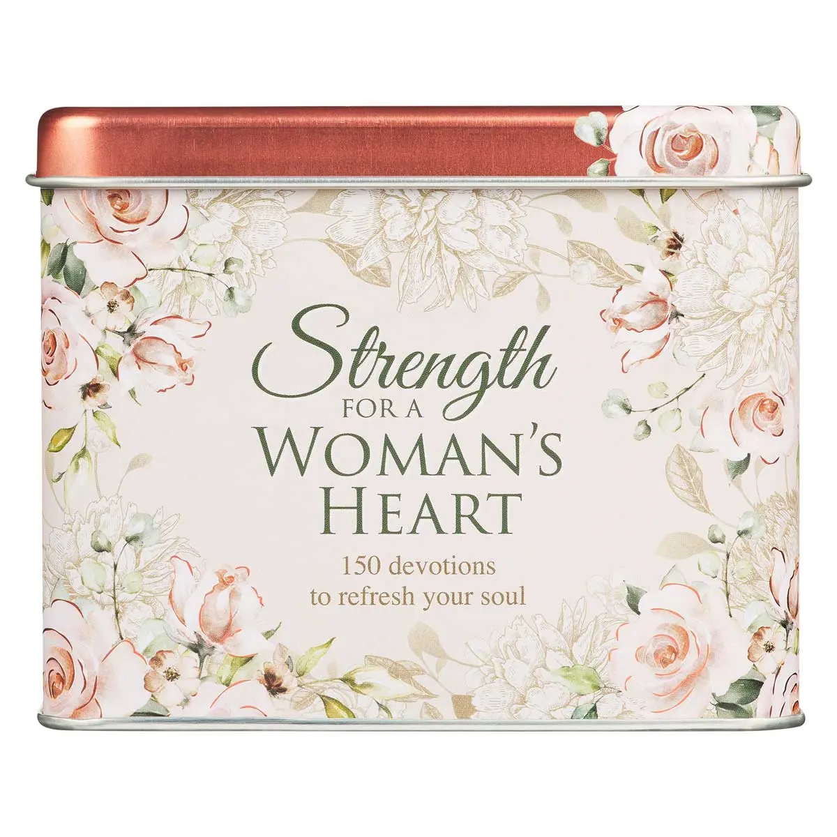 Strength For A Woman's Heart Cards In Tin 1
