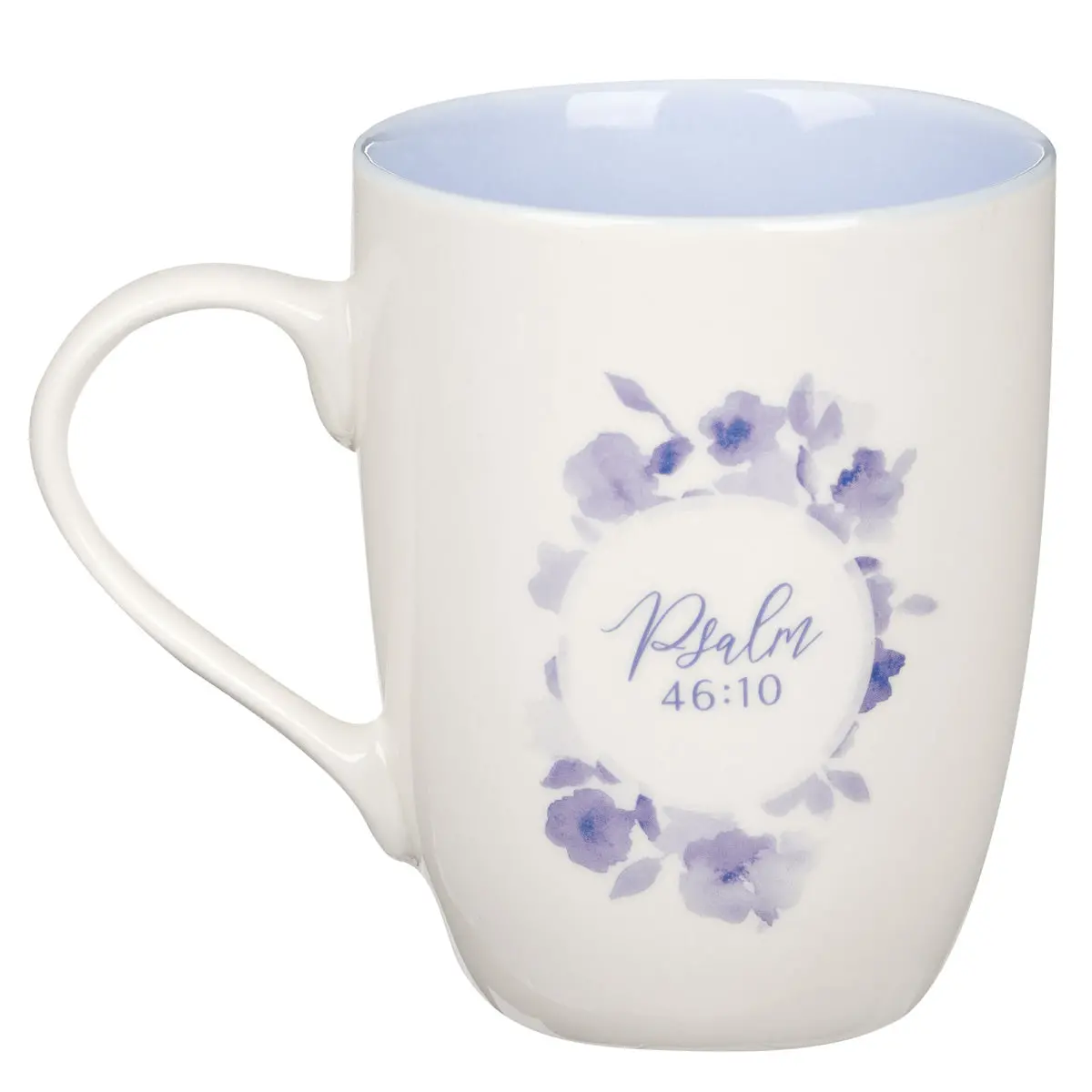 Be Still And Know Blue Ceramic Mug 2