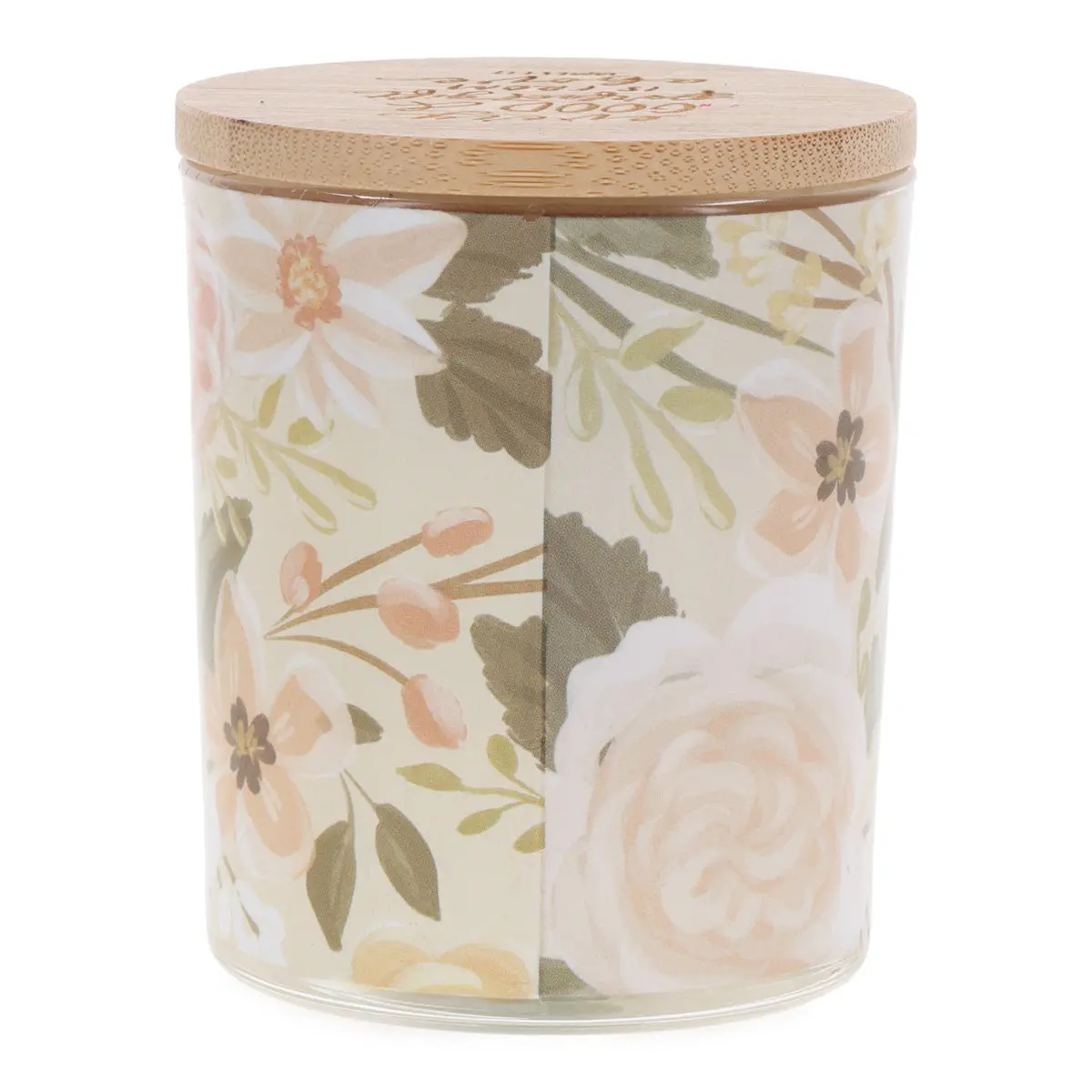 Every Good And Perfect Gift Is From Above Rainwater Lotus Scented Candle With Bamboo Lid 2