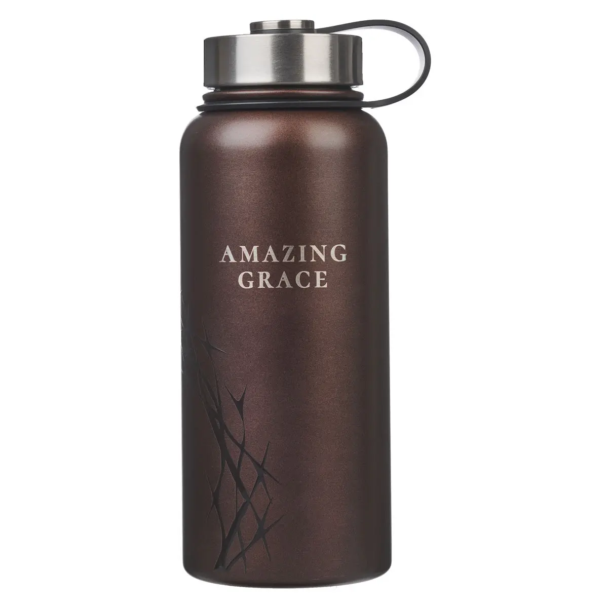 Amazing Grace Crown Of Thorns Stainless Steel Water Bottle 1