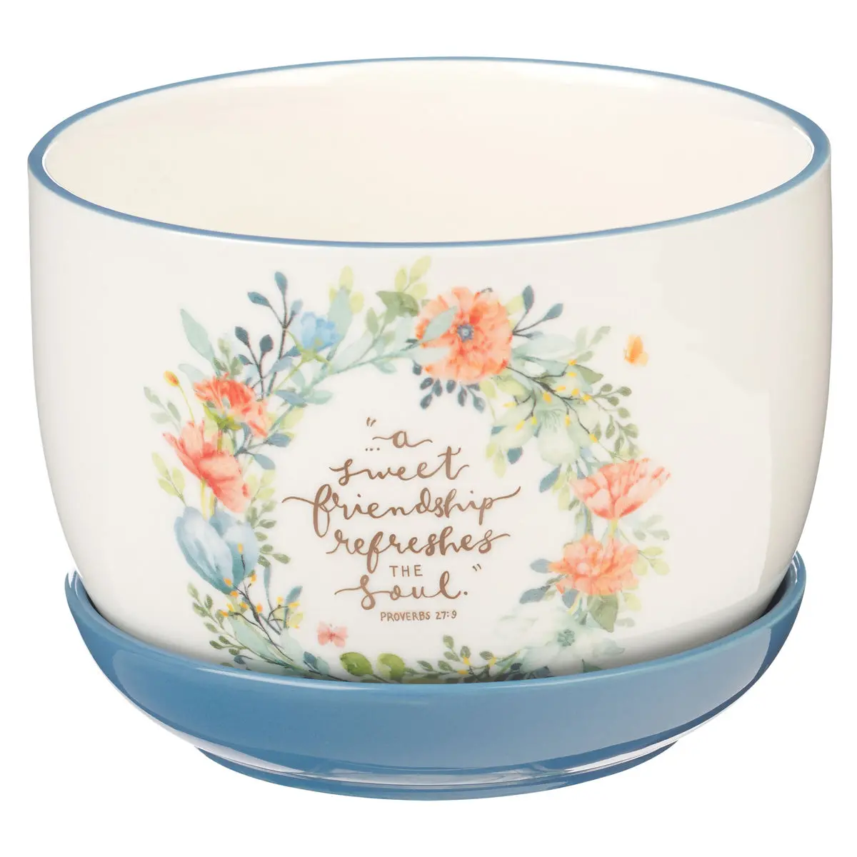 A Sweet Friendship Refreshes The Soul Ceramic Planter 1
