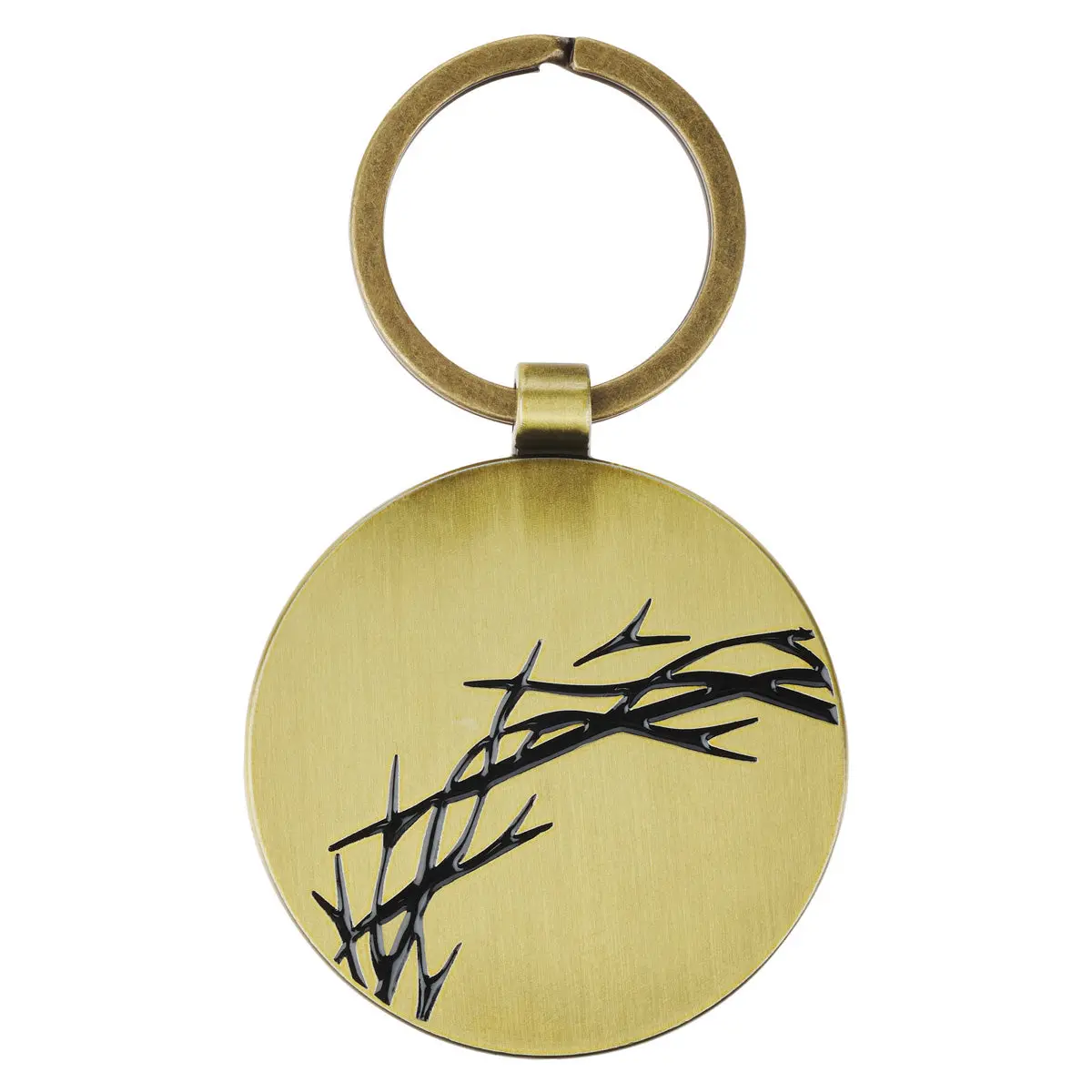 Amazing Grace Crown Of Thorns Metal Key Ring 1