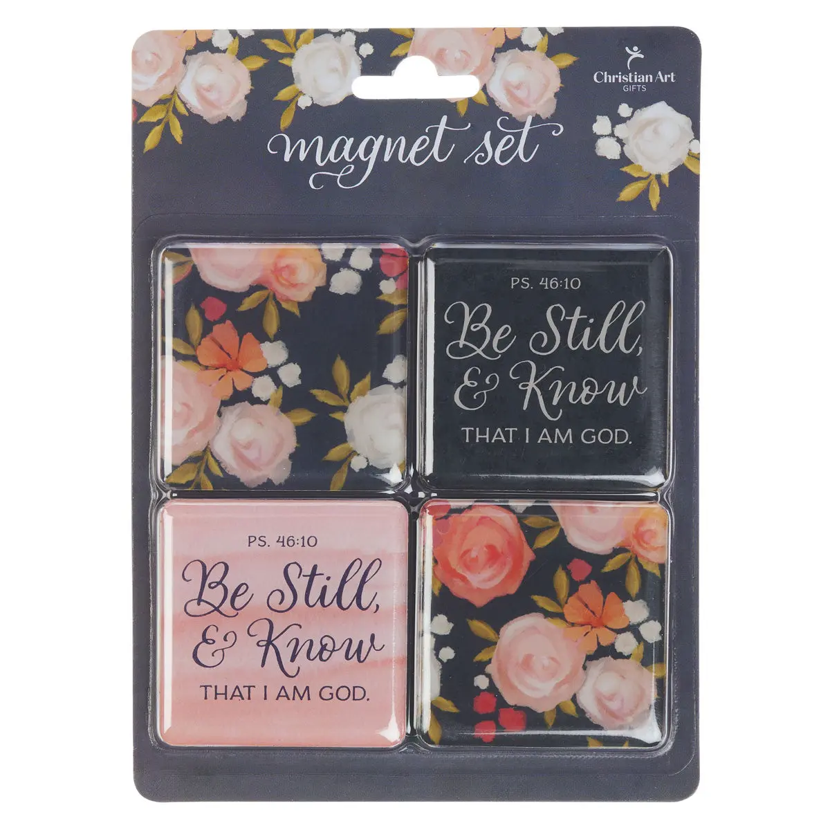 Be Still And Know That I Am God Four-Piece Magnetic Set 1