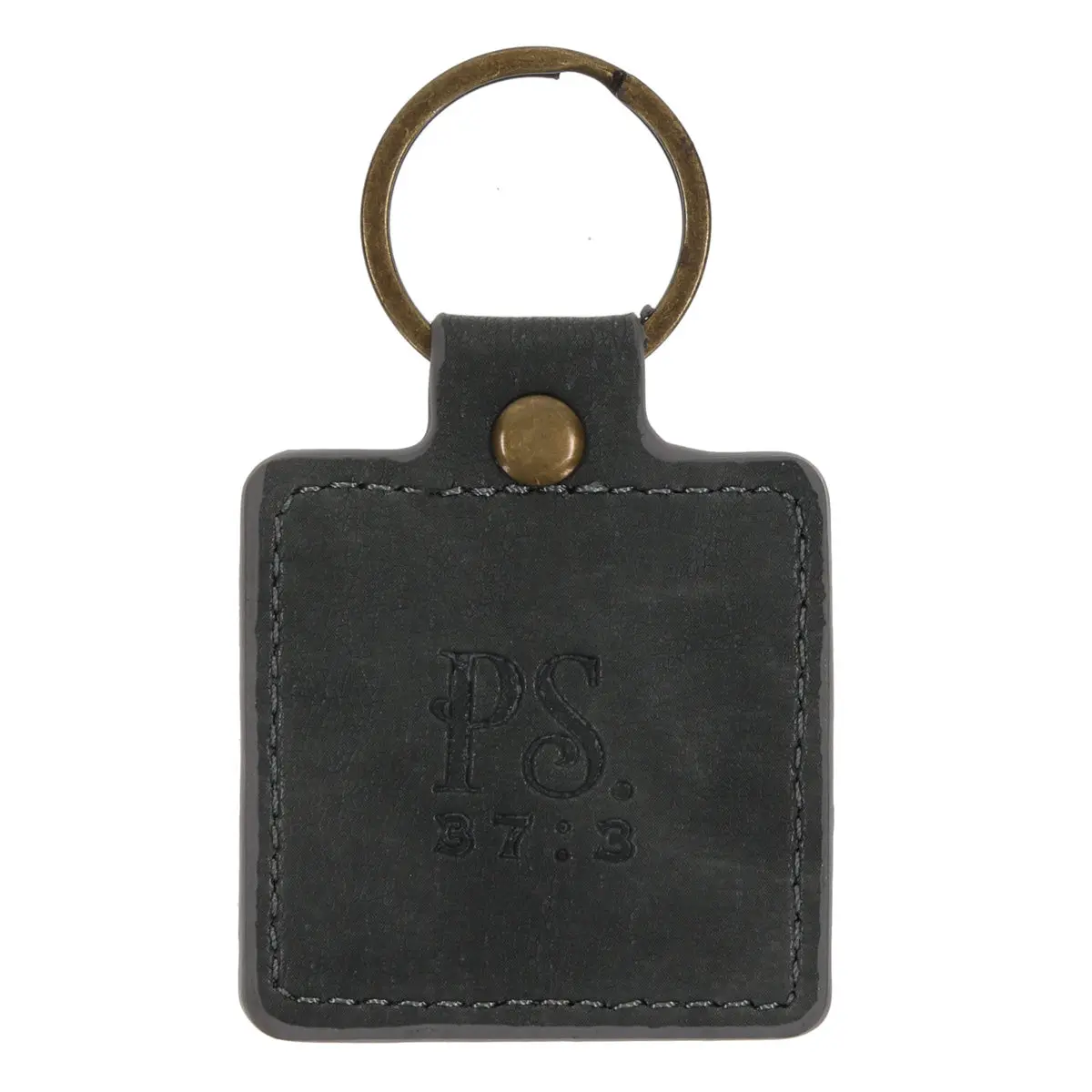 Trust In The Lord Faux Leather Keychain 2