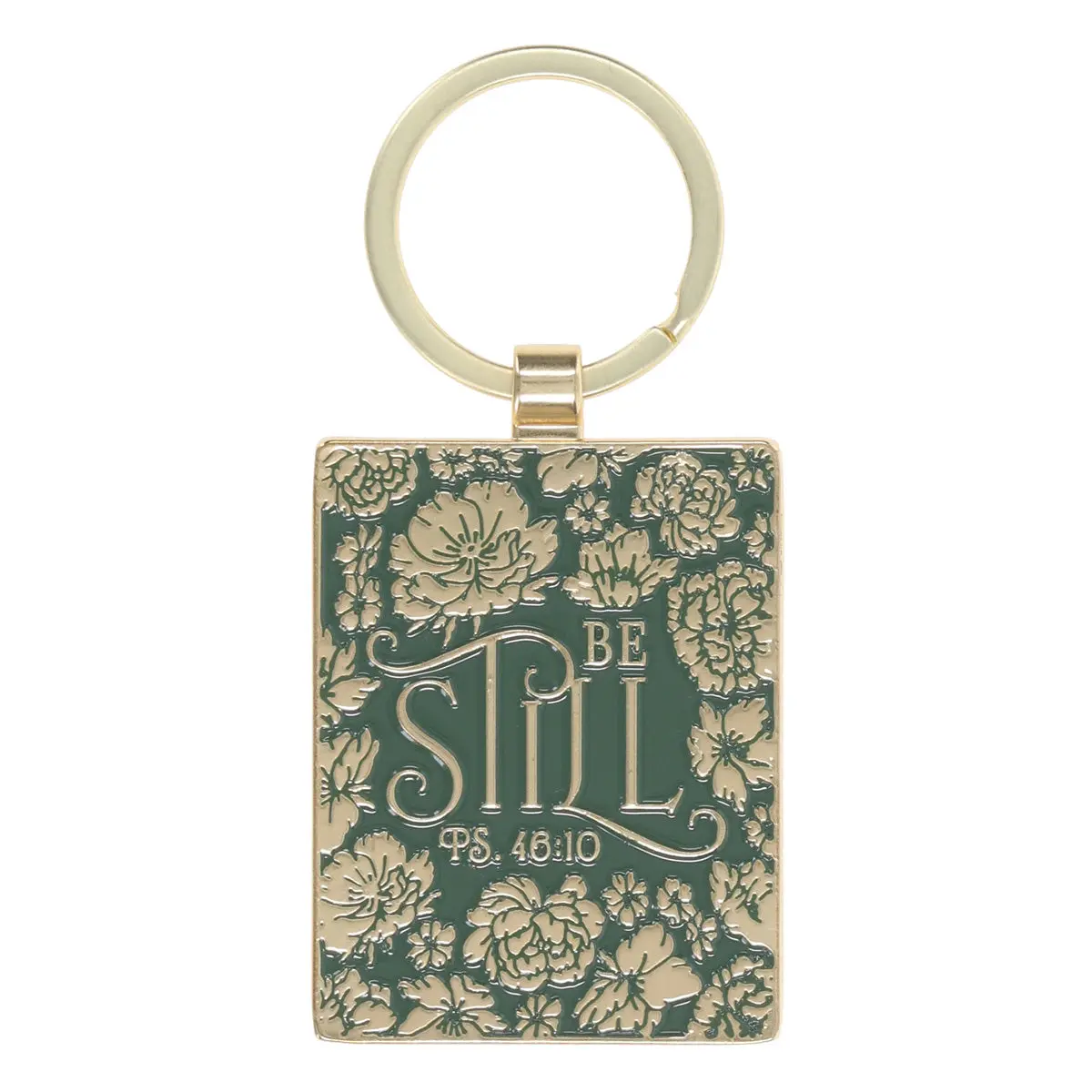 Be Still Metal Keychain 1