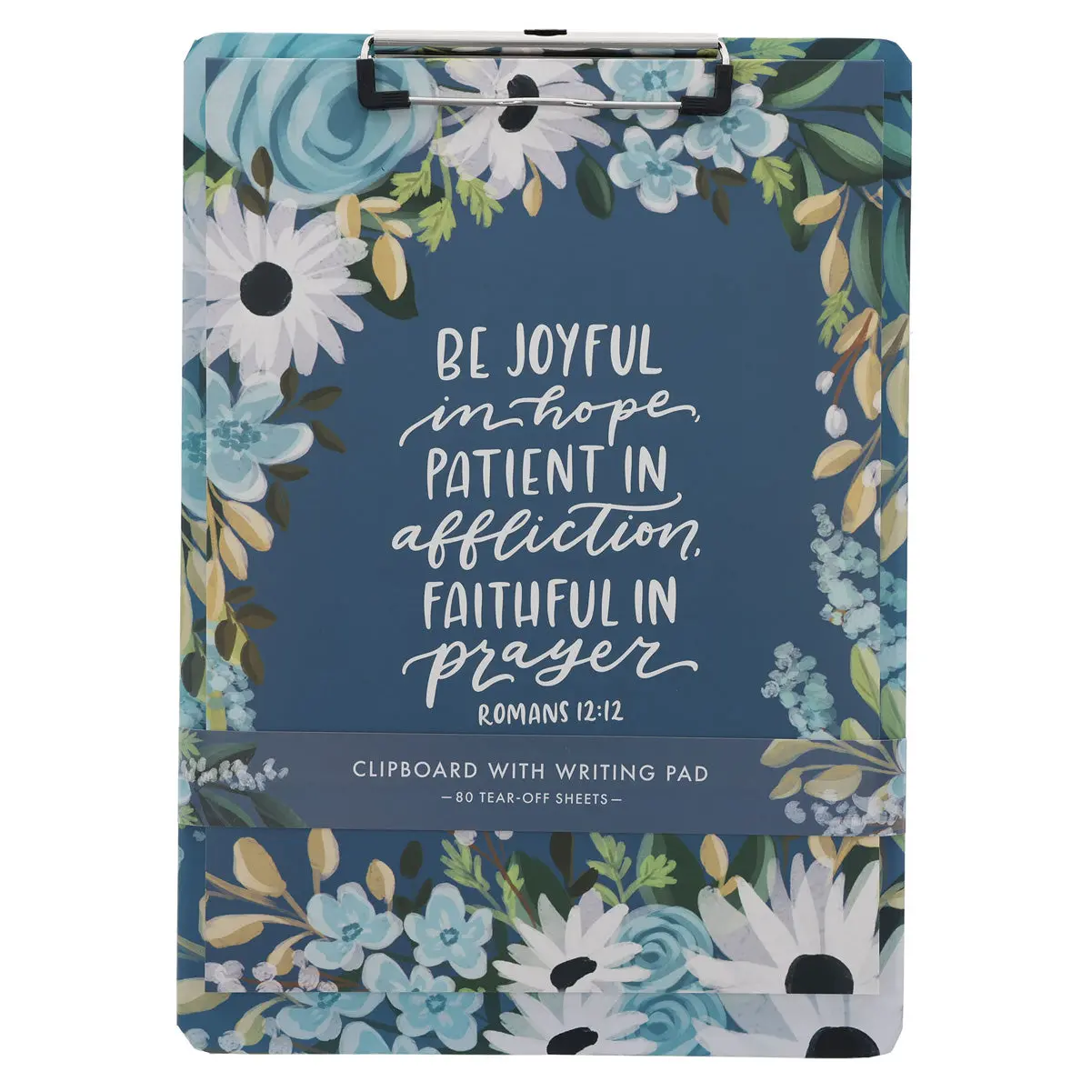 Be Joyful In Hope Clipboard With Notepad 1