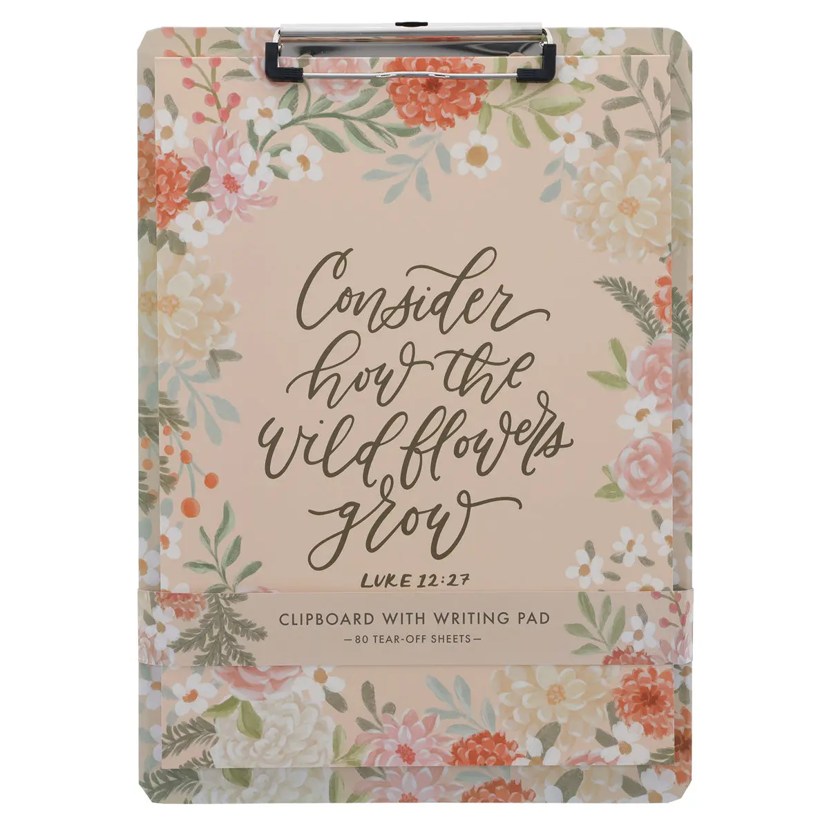 Consider How The Wildflowers Grow Clipboard With Notepad 1