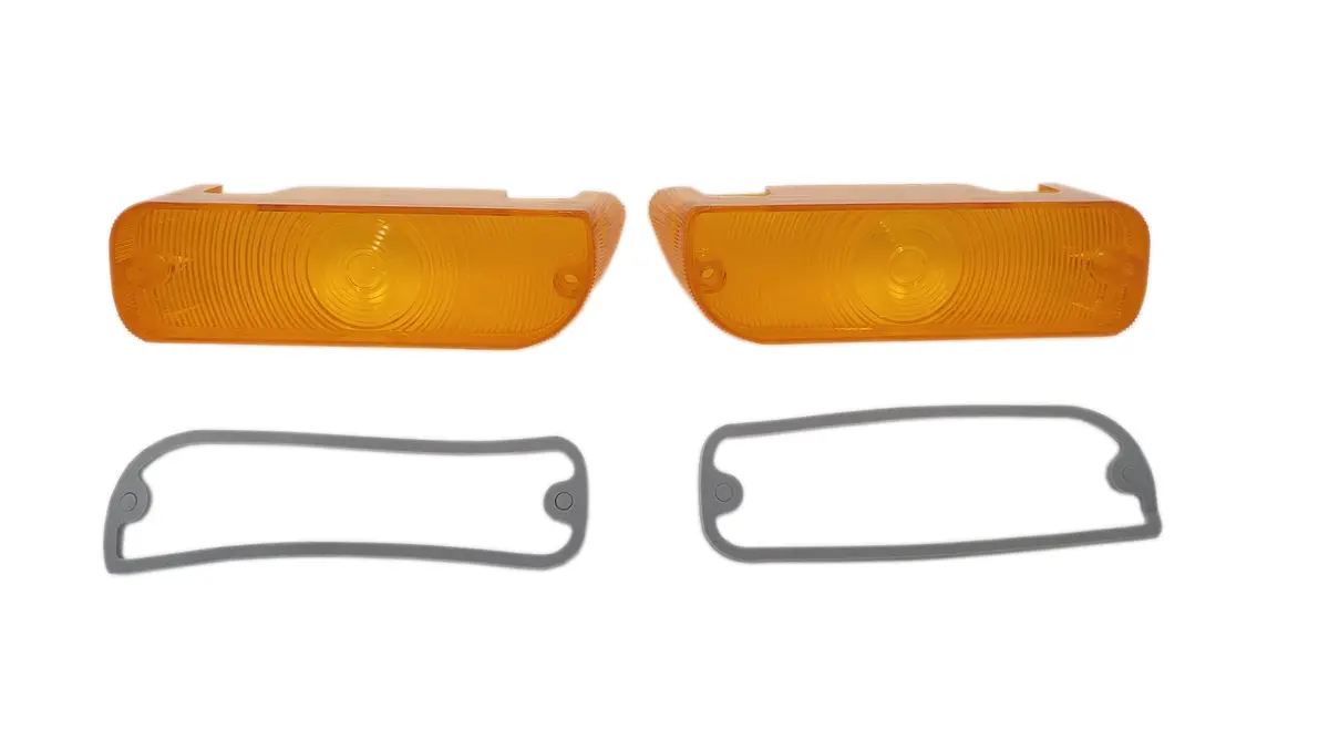 1286-L68 Mopar 1968-69 Plymouth Gtx And Roadrunner Parking Light Lenses 1