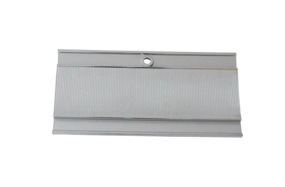 131-6D Mopar 1966-68 B-Body Diecast Chrome Console Glove Box Door 1
