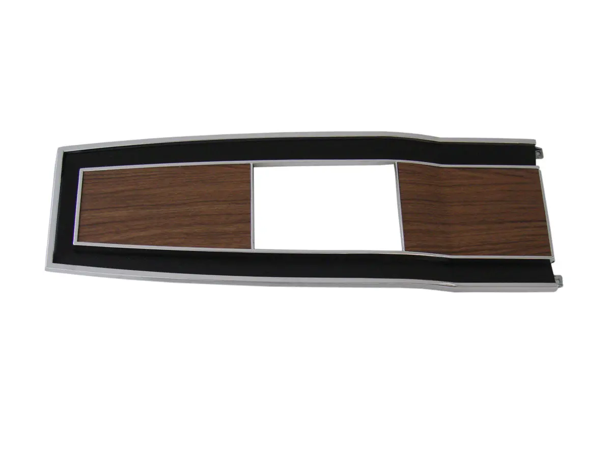 131-70 Mopar 1969-70 B-Body Diecast Woodgrain 4 Speed Console Top Plate 1