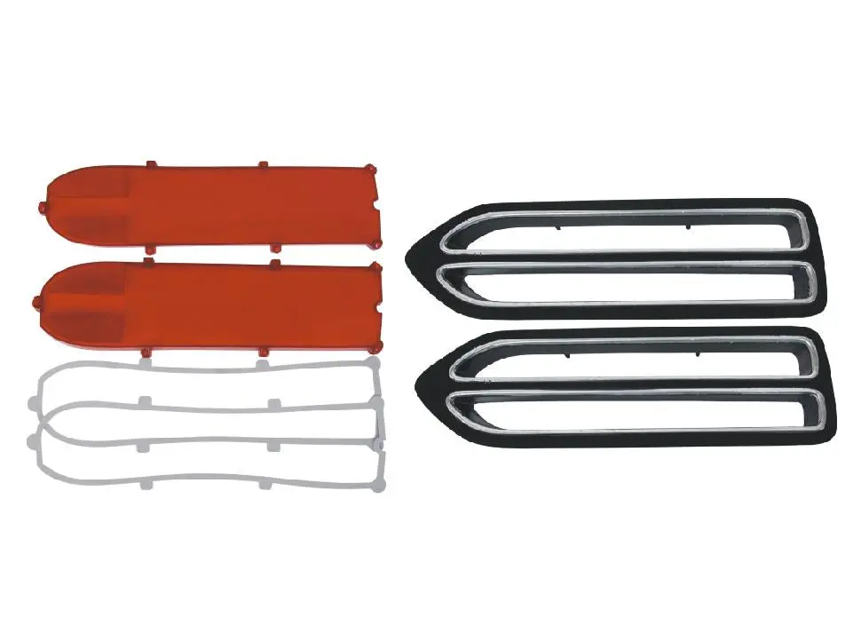 133-70Gtxblkit Mopar 1970 Plymouth Gtx Taillight Kit 1