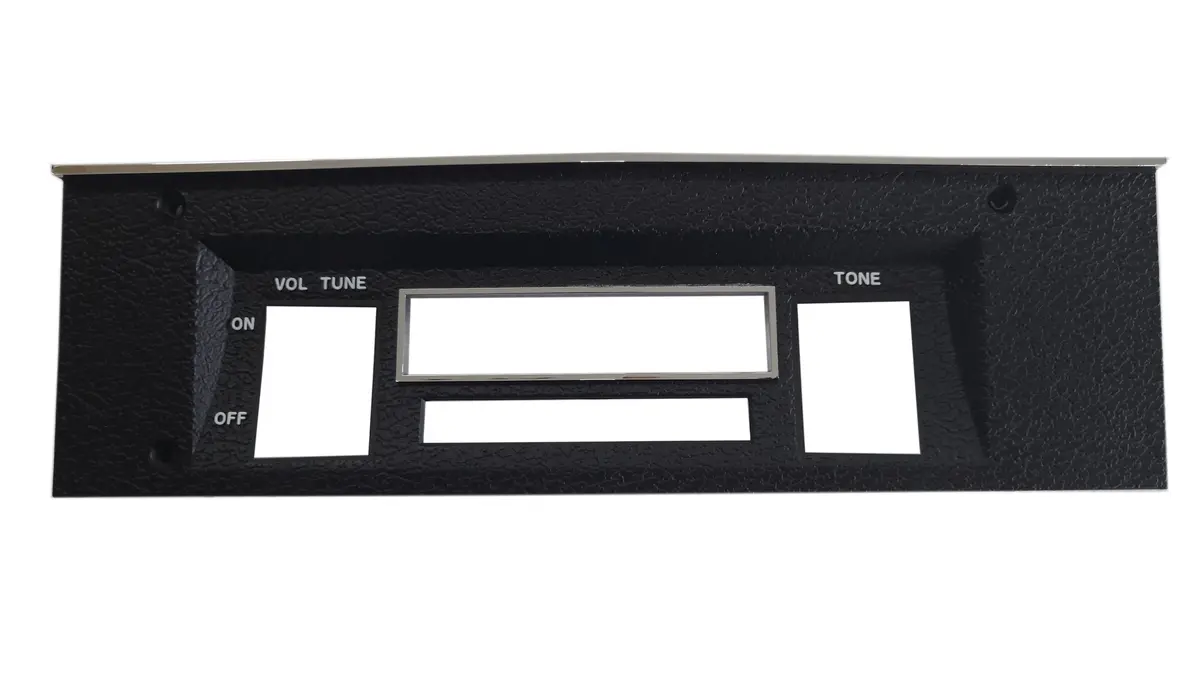 141-Amr Mopar 1969 B-Body Rallye Dash Am/Fm Radio Bezel 1
