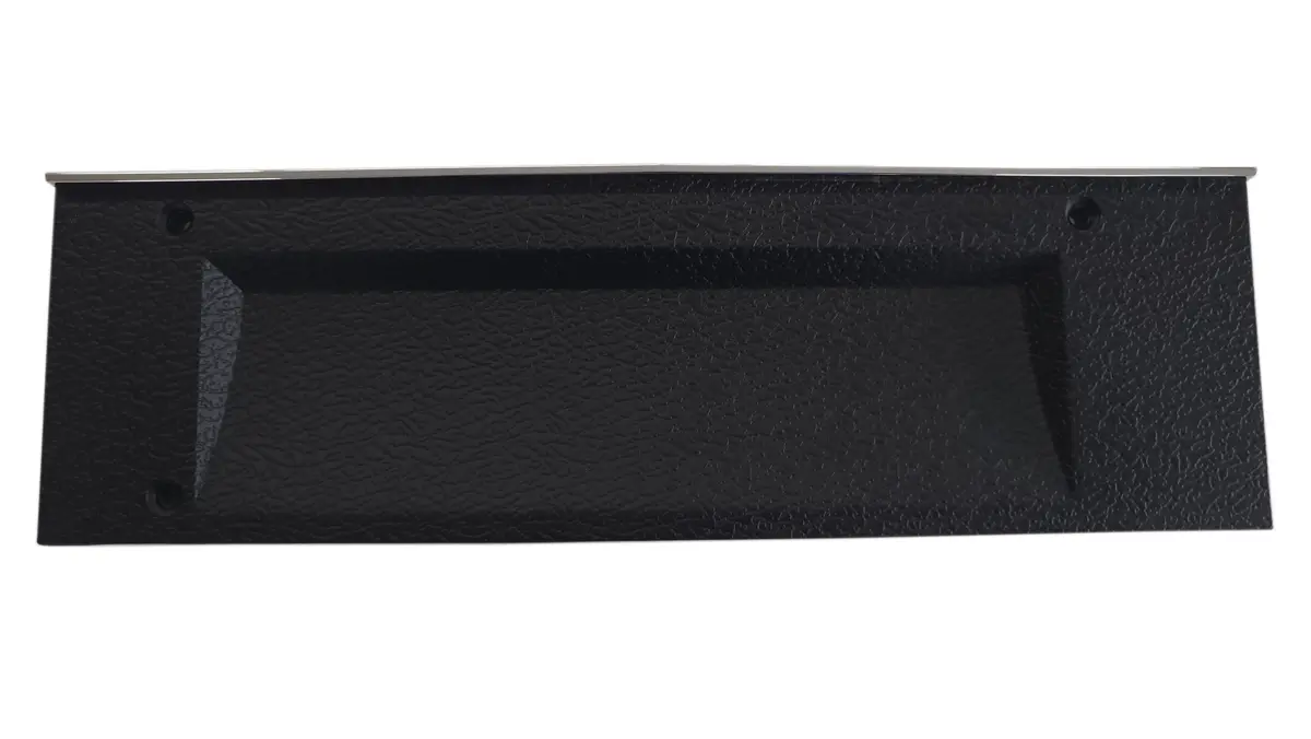 141-Rd Mopar 1969 B-Body Rallye Dash Radio Delete Bezel 1