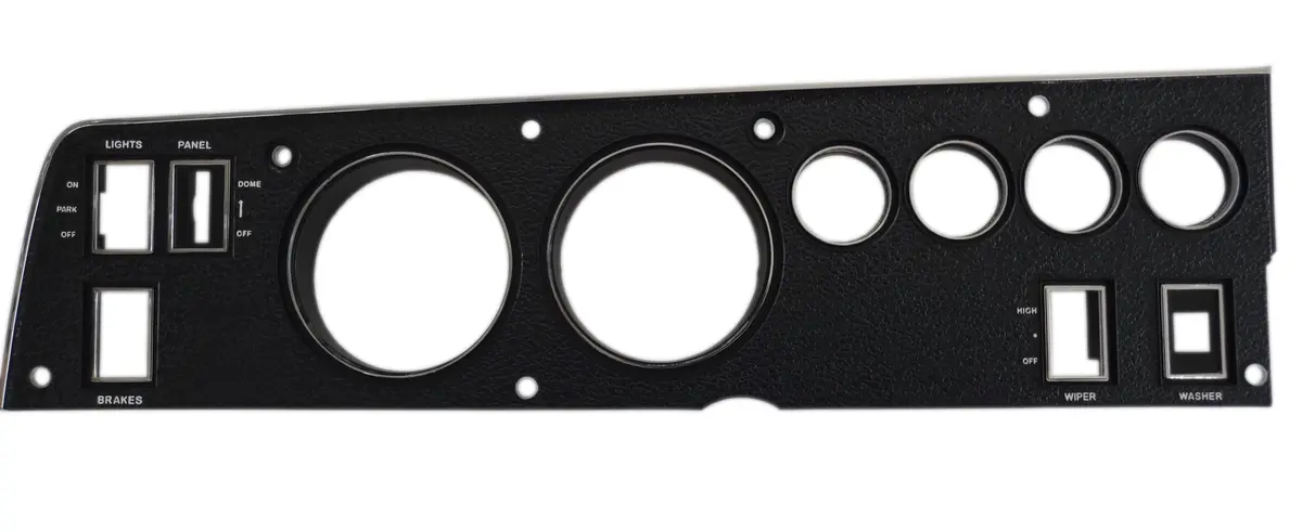 142-G Mopar 1970 B-Body Rallye Gauge Bezel 1