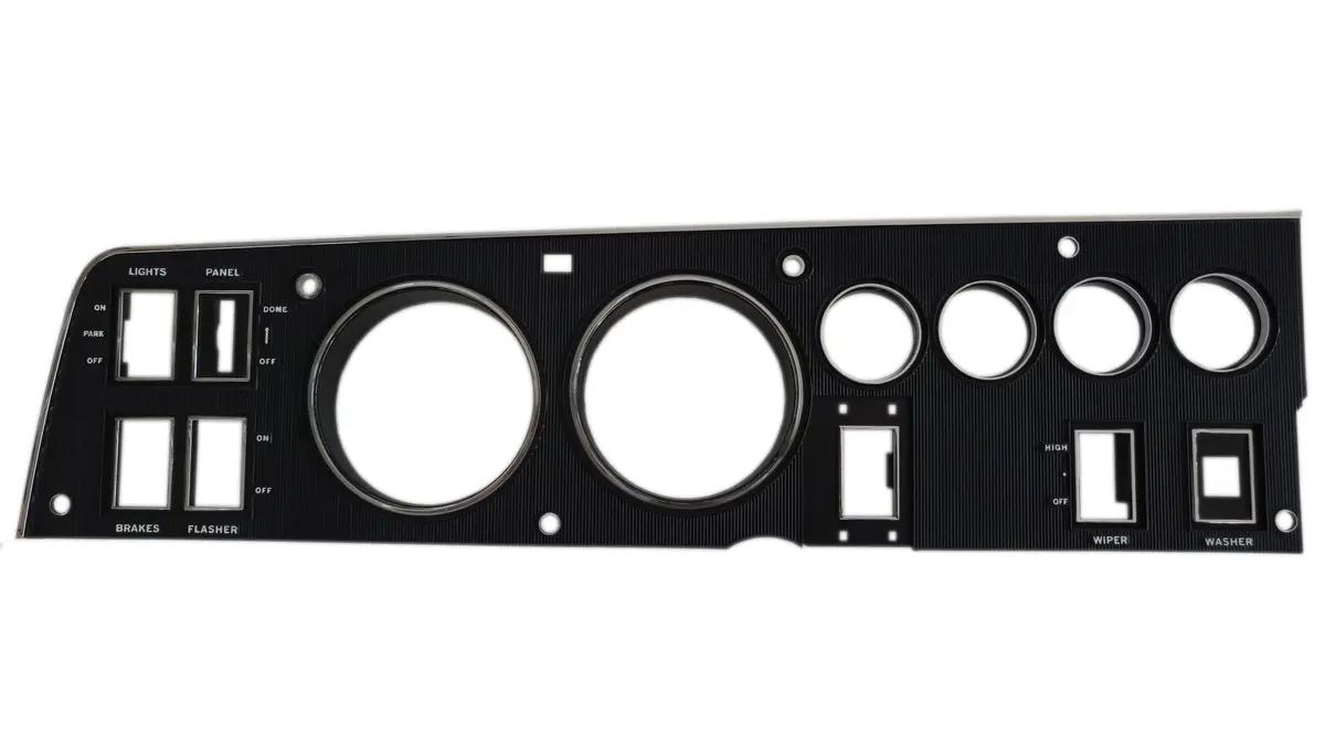 143-G Mopar 1968 Dodge Charger Rallye Dash Gauge Bezel 1
