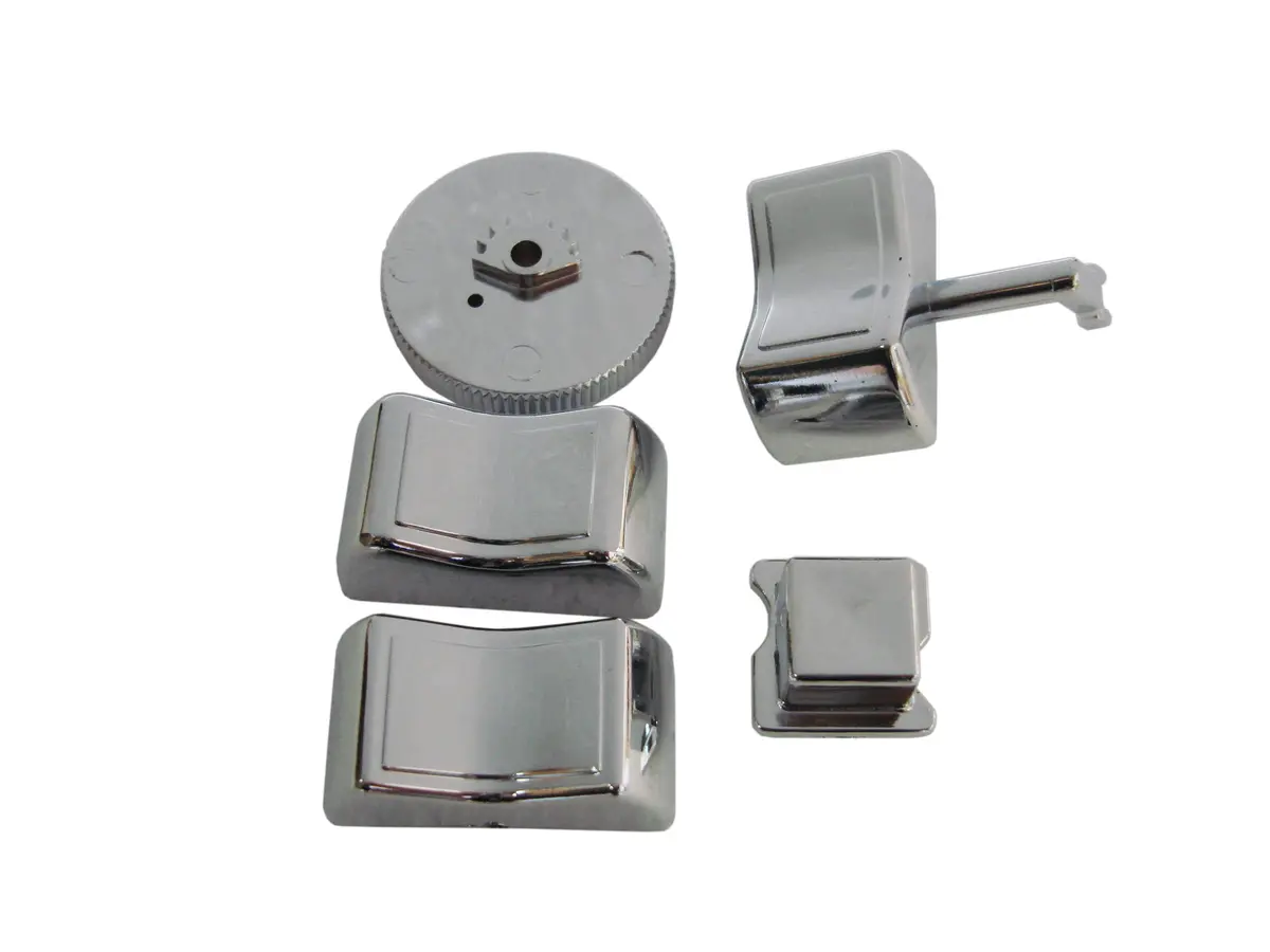 143Ch-Plkit Mopar 1968-69 Dodge Charger Rallye Dash Chrome Buttons 1