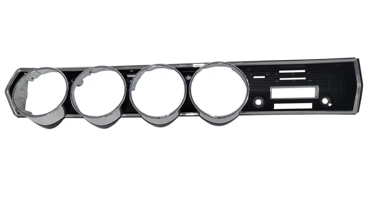 144-66Ch Mopar 1966-67 Dodge Charger Gauge Bezel (No Ac) 1