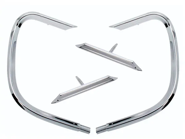 151-Tset Mopar 1968 Dodge Charger Tail Panel Molding Set 1