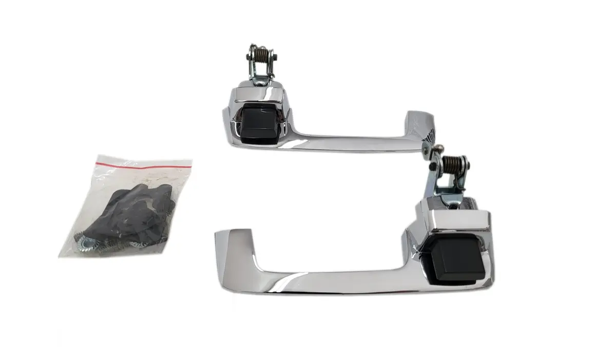 159-67 Mopar A,B-Body Outside Door Handles (Black Button) 1