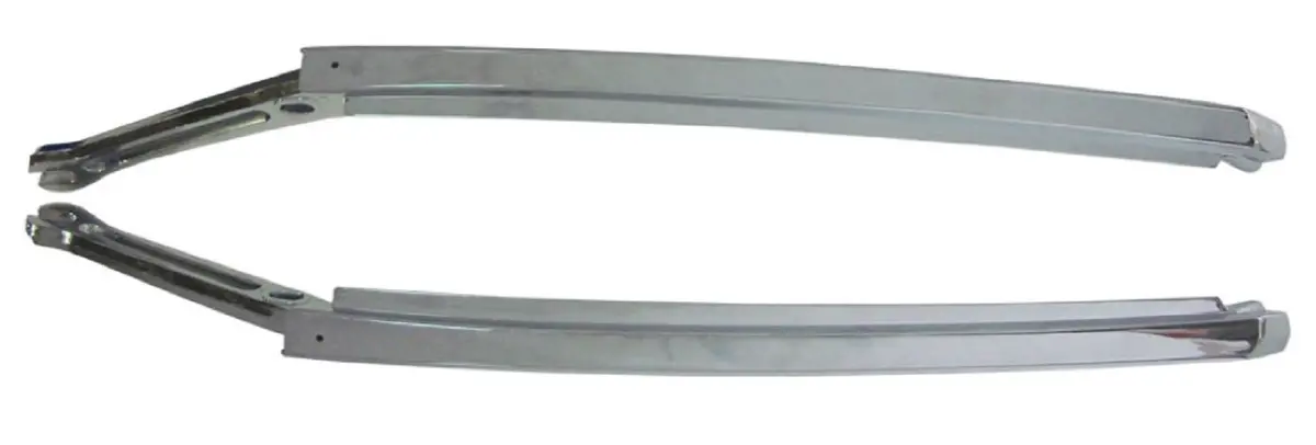 159-F Mopar 1968-70 B-Body Vent Window Chrome Posts 1