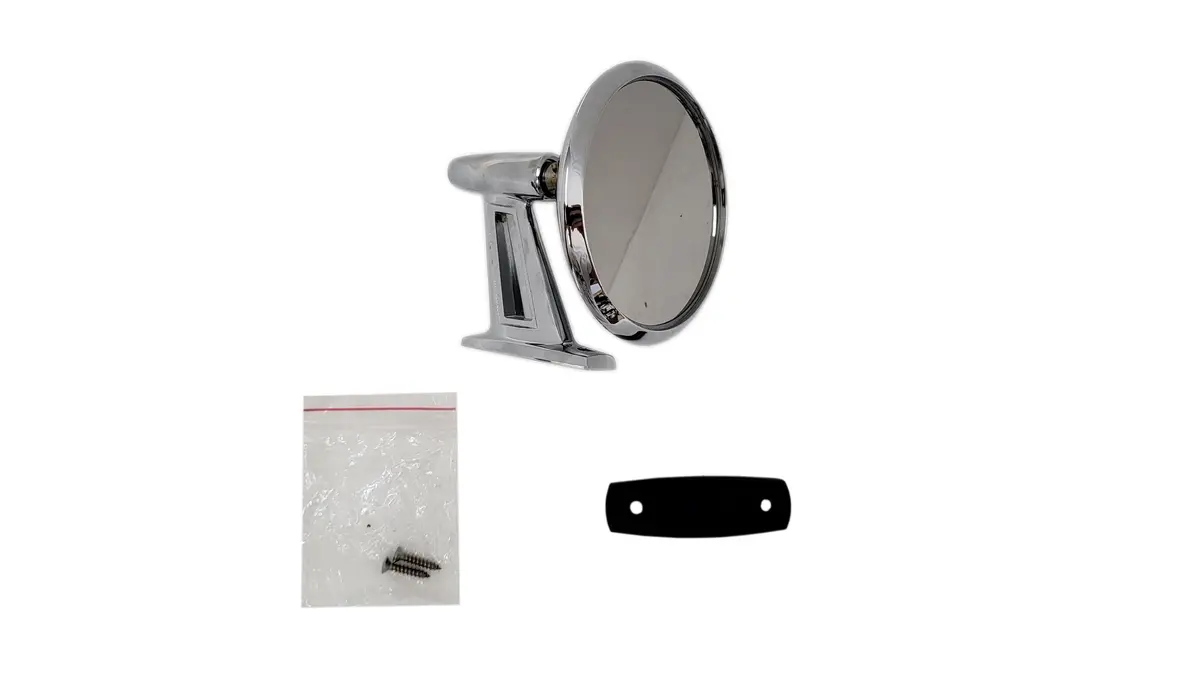 161-64Lhc Mopar A,B,C-Body Lh Manual Mirror 1