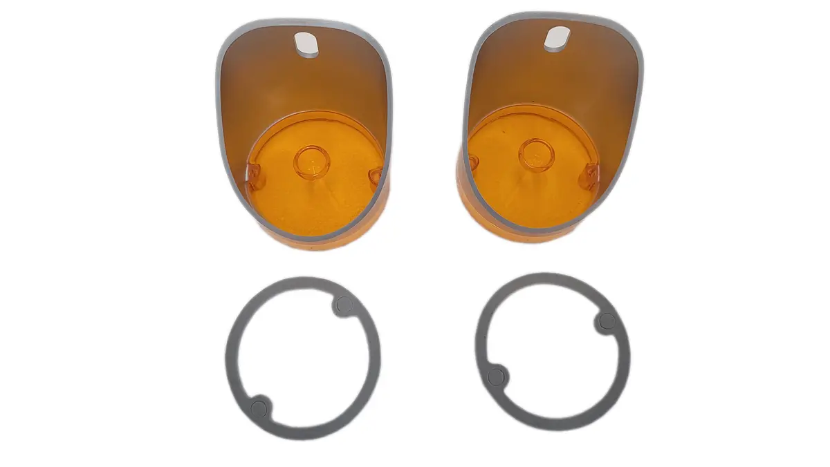 162-A Mopar 1972 Plymouth B-Body Parking Light Lenses 1